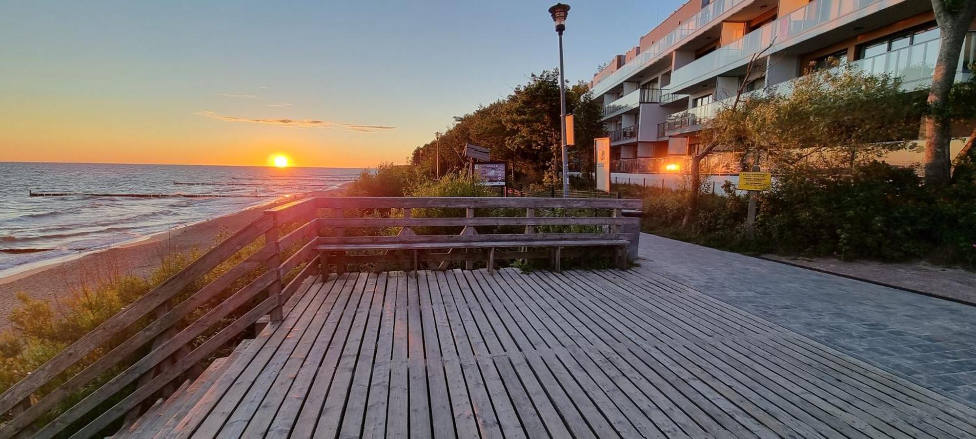 Apartament Dar Pomorza 20M Do Plazy Ustronie Apartments Ustronie Morskie Esterno foto